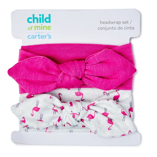 Carter´s Set de 2 tiaras para bebé de flamingo