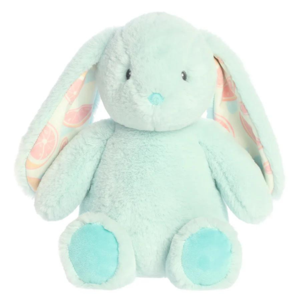 Ebba Peluche Dewey Bunny Flourish-Seafoam