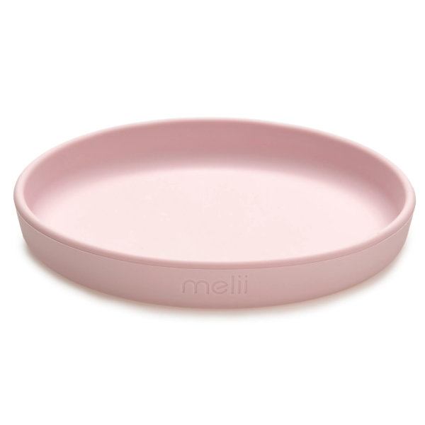 Melii Set 3pzas Platos y Vaso de Silicón Rosa - Imagen 5