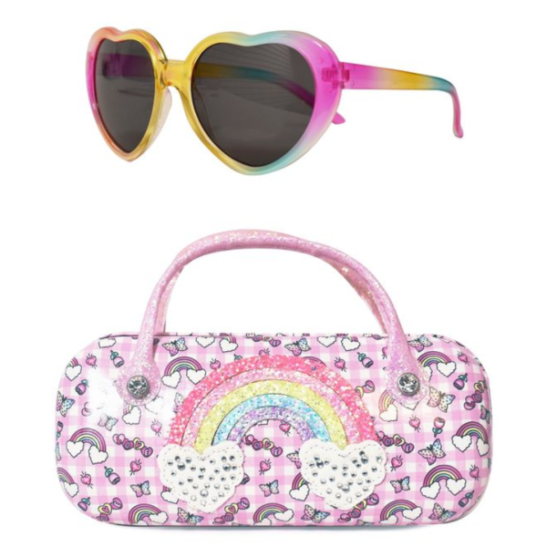 Set de Lentes de Sol y Estuche Arcoiris