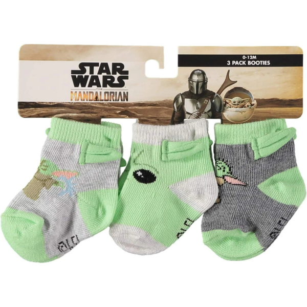 Star Wars 3 Pares de calcetas "Yoda"