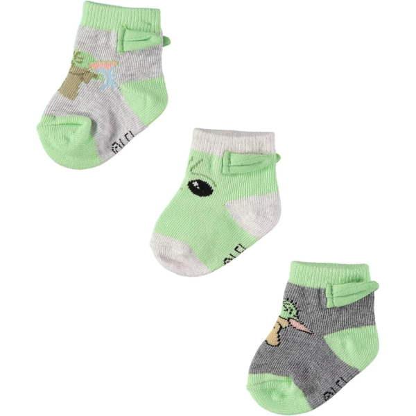 Star Wars 3 Pares de calcetas "Yoda" - Imagen 3
