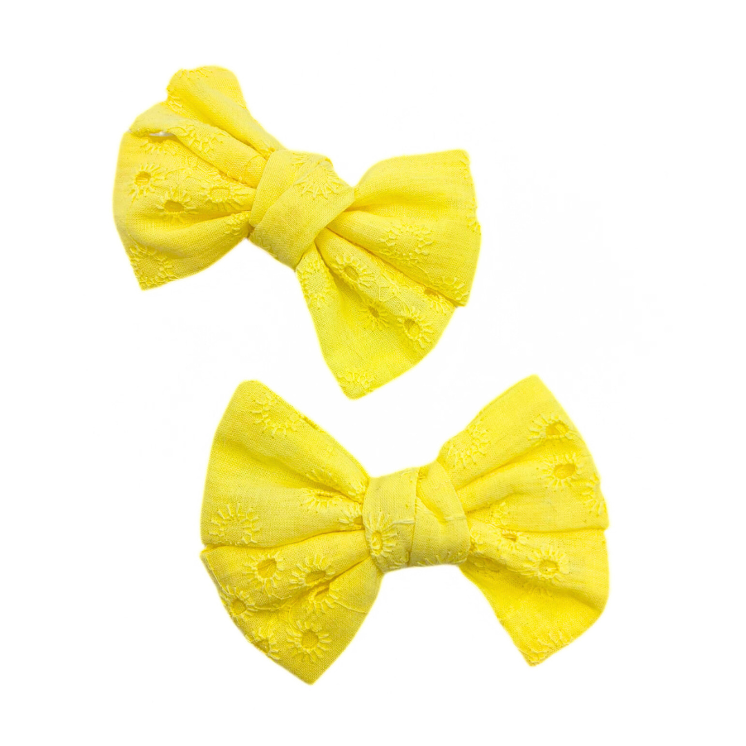 Love in a Bow Par de Moños Fancy pequeño – Bordado – ¡Arma tu Set ...