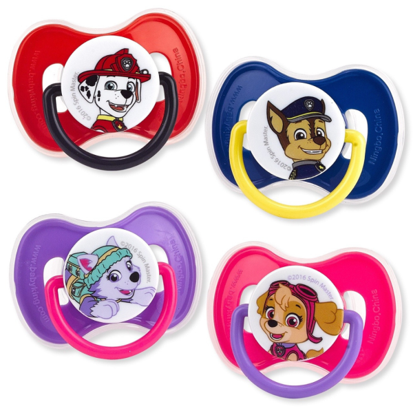 Paw Patrol Chupon Con Tapa Skye