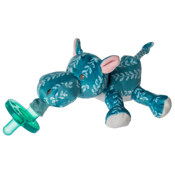 WubbaNub Chupón De Apego Jewel Hippo