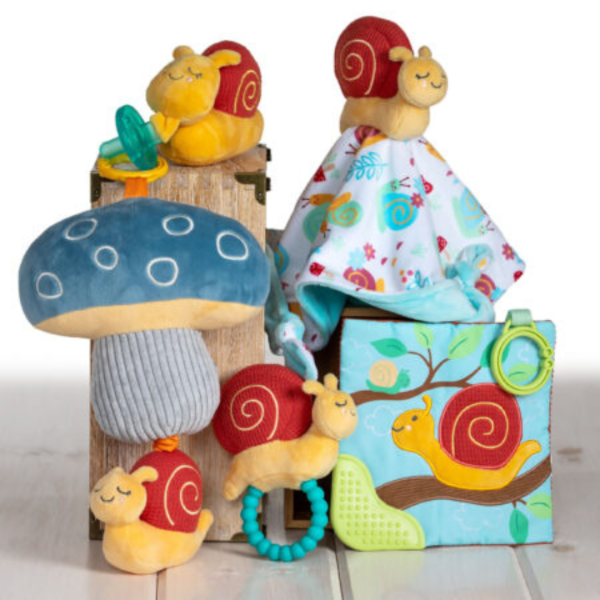 WubbaNub Chupón De Apego Skippy Snail - Imagen 5
