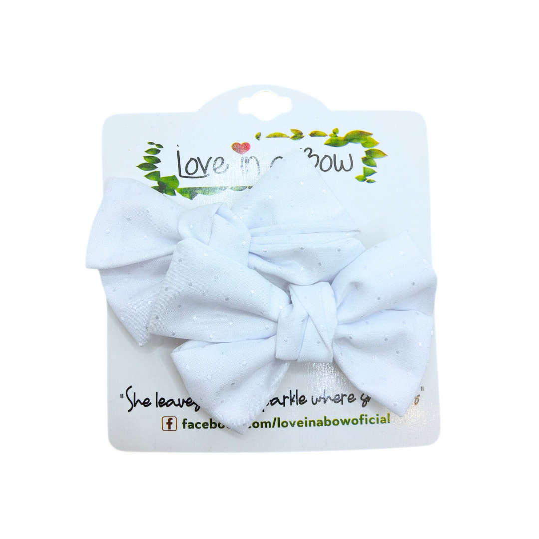 Love in a Bow Par de Moños Fancy pequeño – Bordado – ¡Arma tu Set ...