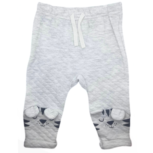 René Rofé Set De 2 Pzas Pantalón Y Sudadera Blanco Con Orejitas Y Estampado De Tigre - Imagen 2
