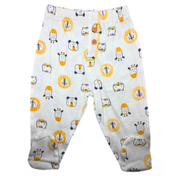 Duck Duck Set De 3 Pzas Pañalero, Bandana Y Pantalón De Leoncito - Imagen 3