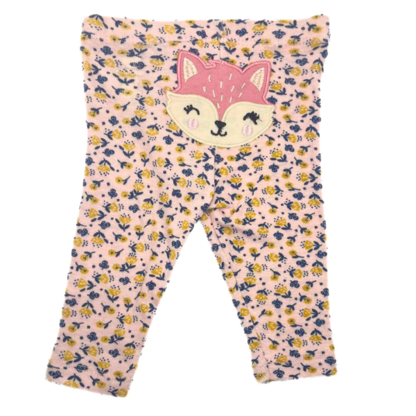 Koala Baby Set De 3 Pzas Pañaleros Rosa Y Amarillo, Pantalón Blanco Con Estampado De Venado - Imagen 4